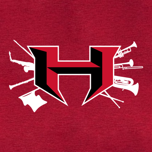 Gildan Softstyle #bandfam Shirt Antique Cherry Red