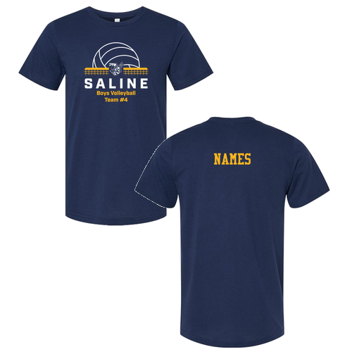 Mens/Unisex Bella Canvas Heather CVC T-Shirt -- Solid Navy Blend