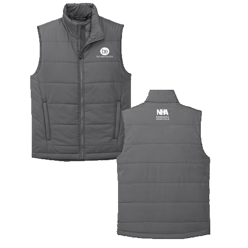 Port Authority Puffer Vest -- Shadow Grey