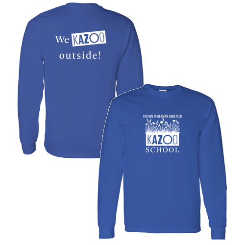 Gildan Heavy Cotton Longsleeve Basic T-Shirt -- Royal