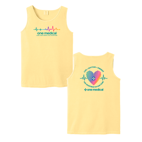 Comfort Colors Adult Garment-Dyed Heavyweight Tank Top -- Butter