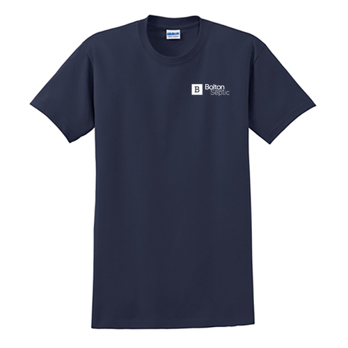 Mens/Unisex Gildan Ultra Cotton Basic T-Shirt -- Navy