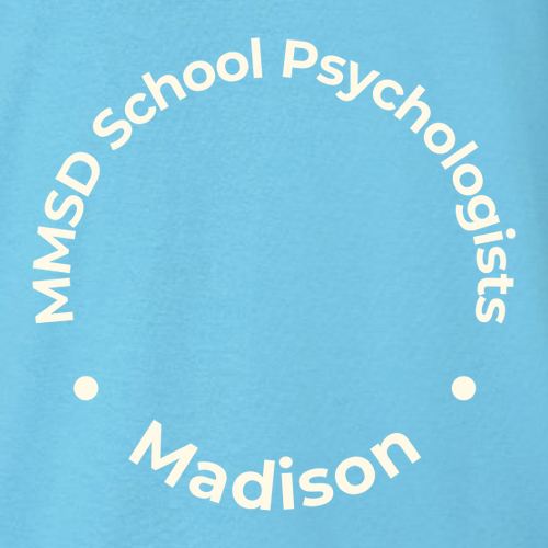 MMSD School Psychologist T-Shirt -- Sky