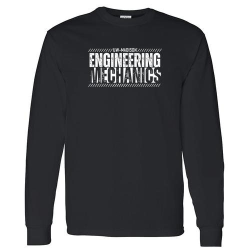 Gildan Heavy Cotton Longsleeve Basic T-Shirt Black