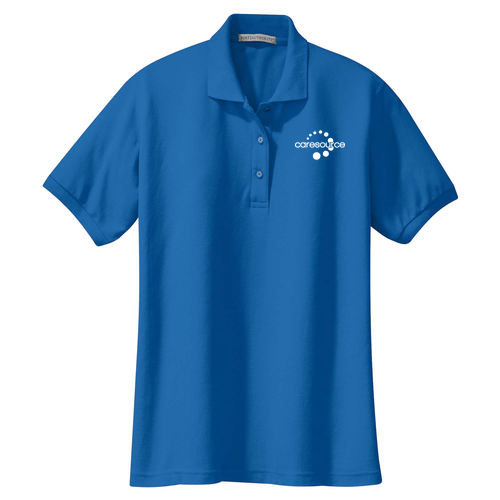 [HIDE] Port Authority Ladies Silk Touch Sport Shirt. -- Royal