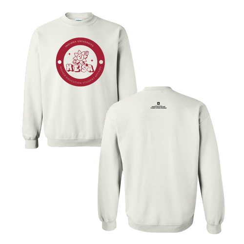 Gildan Heavy Blend Crew Neck Sweatshirt -- White