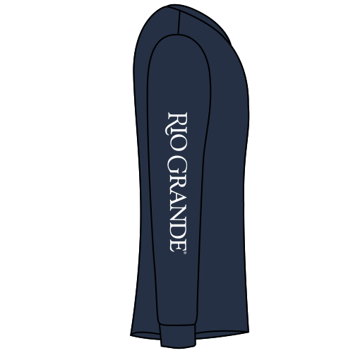 Comfort Colors Ringspun Long Sleeve Tee -- True Navy