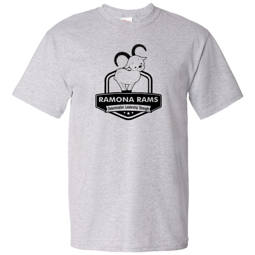 Hanes Essential ComfortSoft Short Sleeve Tee -- Light Steel