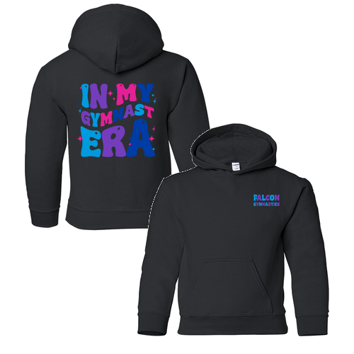 Gymnast Era Youth Hooded Sweatshirt -- Black