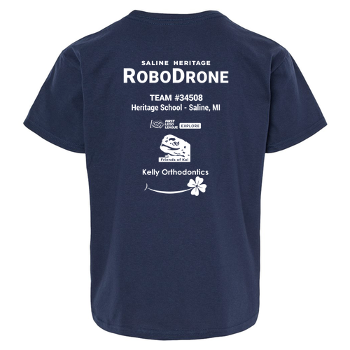 Youth Gildan Softstyle Fitted T-Shirt -- Navy