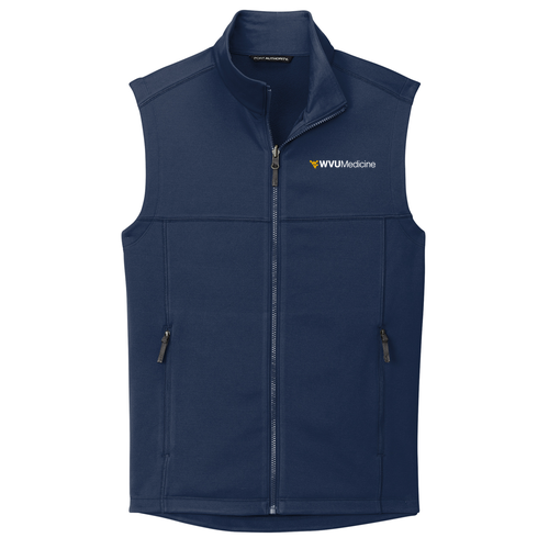 Port Authority Collective Smooth Fleece Vest -- River Blue Navy
