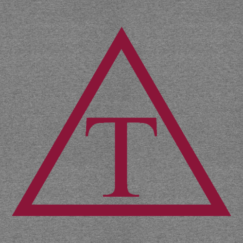 Triangle Full Zip Sweatshirt -- Vintage Heather