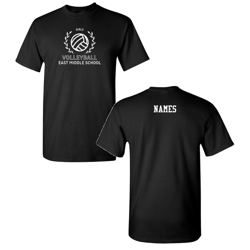 Gildan Heavy Cotton Basic T-Shirt -- Black