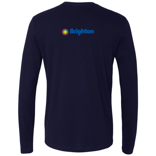 Brighton Logo 2 Full color -- Long Sleeve Midnight Navy