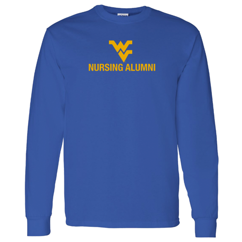 Gildan Heavy Cotton Longsleeve Basic T-Shirt -- Royal