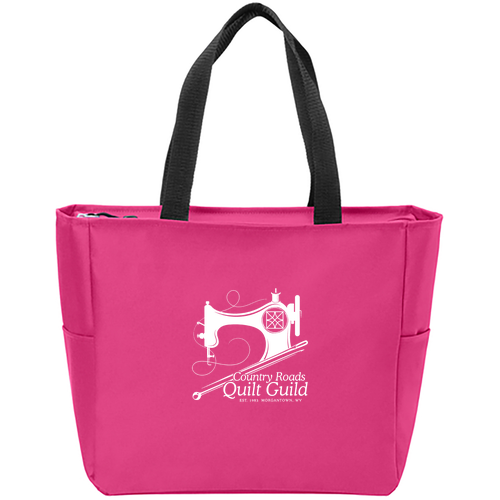 Port Authority Essential Zip Tote -- Pink Azalea