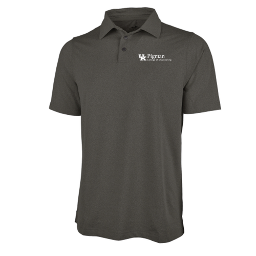 Charles River Men's Eco-Logic Stretch Polo -- Black