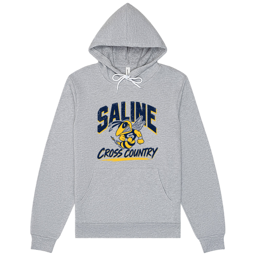 BELLA + CANVAS Sponge Fleece Hoodie -- Athletic Heather