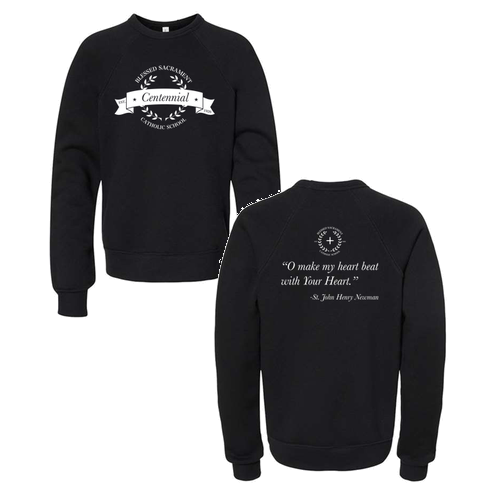 Bella Canvas Youth Sponge Fleece Raglan Sweatshirt