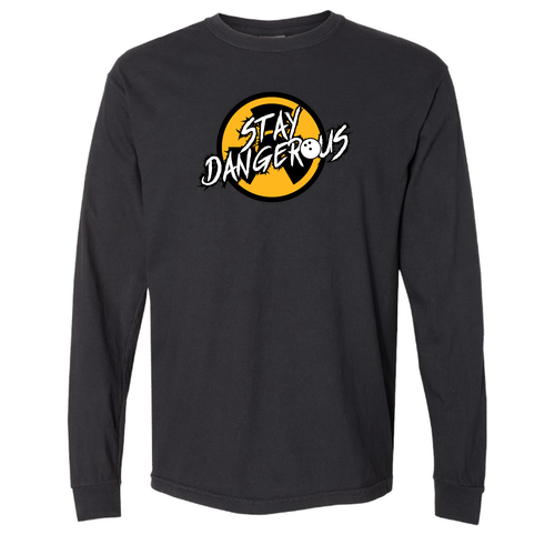 Comfort Colors Ringspun Long Sleeve Tee -- Black