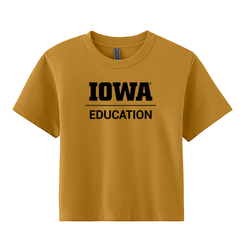Next Level Apparel Women’s Heavyweight Boxy Tee -- Antique Gold