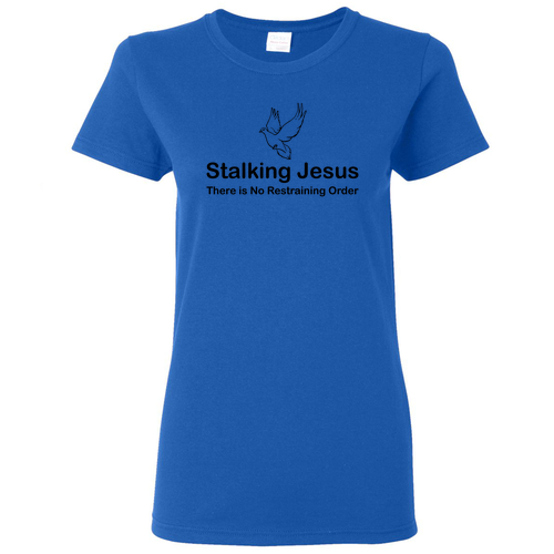 Gildan Heavy Cotton Missy Fit Tee -- Royal