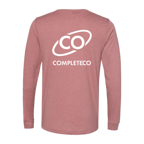CO Bella+Canvas Unisex Heather Cvc Long Sleeve Tee- Heathers -- Heather Mauve