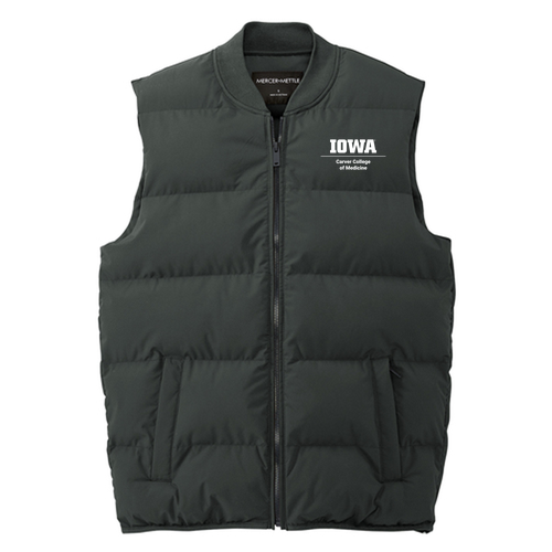 Mercer+Mettle Puffy Vest -- Anchor Grey