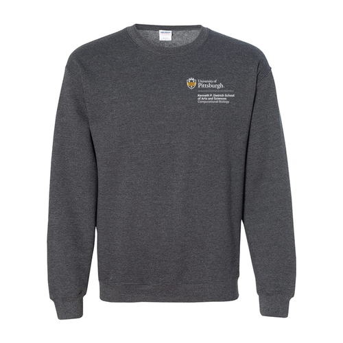 Computational Biology Gildan Heavy Blend Crew Neck Sweatshirt -- Dark Heather