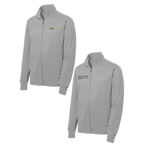 Sport-Tek Sport-Wick Fleece Full-Zip Jacket -- Silver
