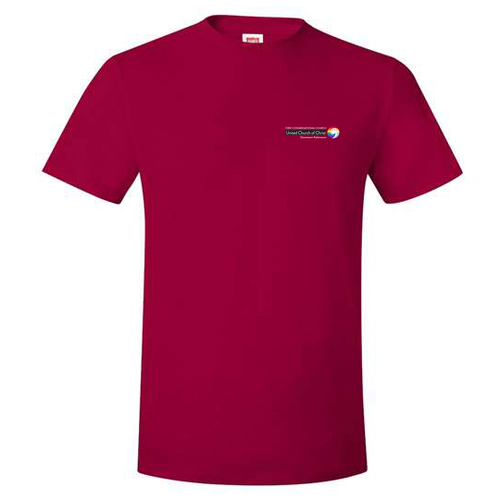 Hanes Perfect-T Ring Spun T-Shirt -- Deep Red