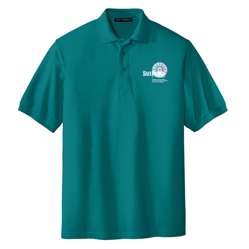 Port Authority Silk Touch Sport Shirt -- Teal Green