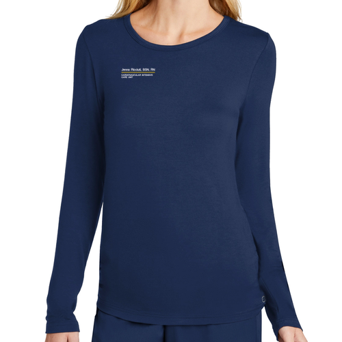 Wink® Women’s Long Sleeve Layer Tee -- Navy