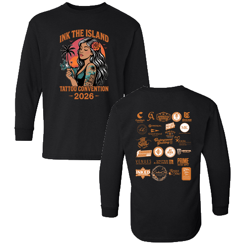 Sunset Youth Long Sleeve T-Shirt -- Black