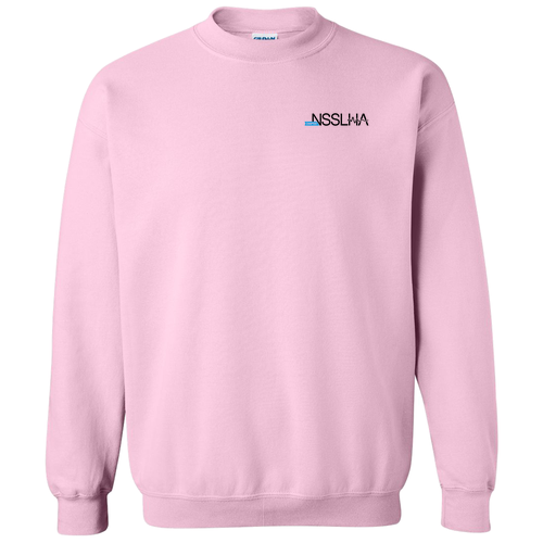 NSSLHA Gildan Heavy Blend Crew Neck Sweatshirt -- Light Pink
