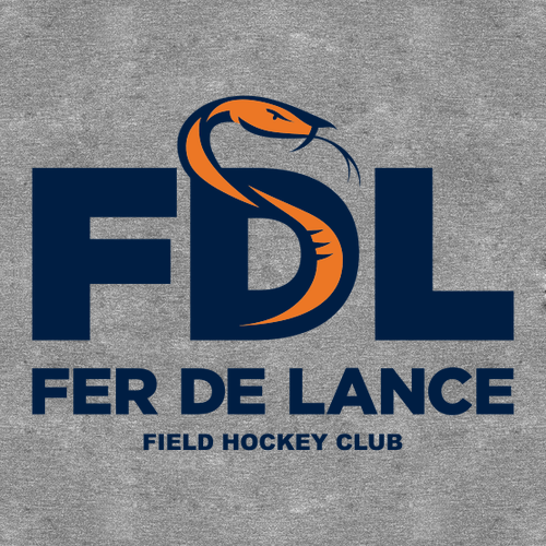 Ladies District Soft Fitted Perfect Tri Tee -- Grey Frost, U16