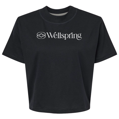 LAT Ladies' Boxy Tee -- Blended Black
