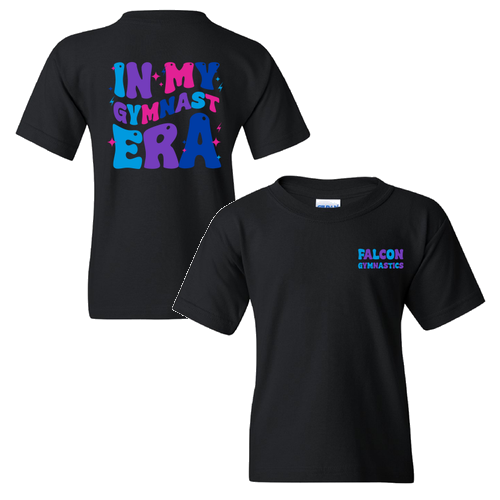 Gymnast Era Youth T-Shirt -- Black