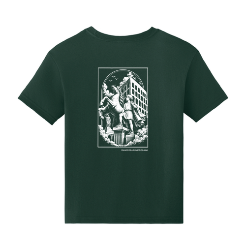 BELLA+CANVAS Youth 6-Ounce Heavyweight Tee -- Forest