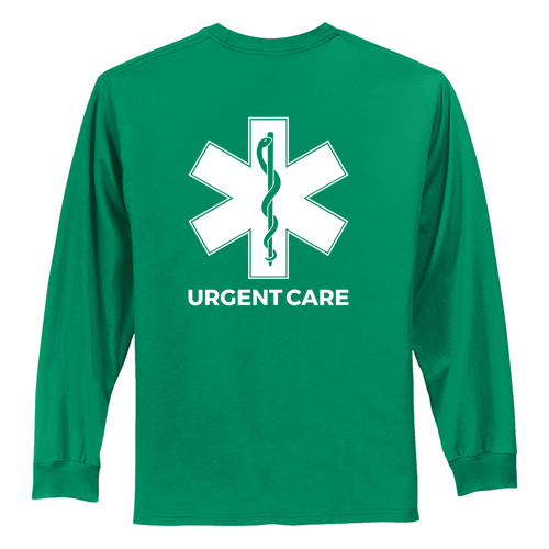 Port and Company100% Cotton Essential Long Sleeve T-Shirt -- Kelly