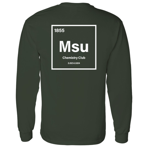 Gildan Heavy Cotton Longsleeve Basic T-Shirt -- Forest Green