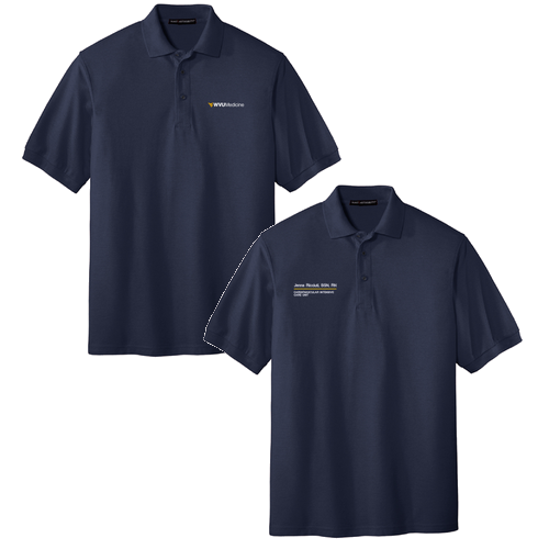 Port Authority Silk Touch Sport Shirt -- Navy