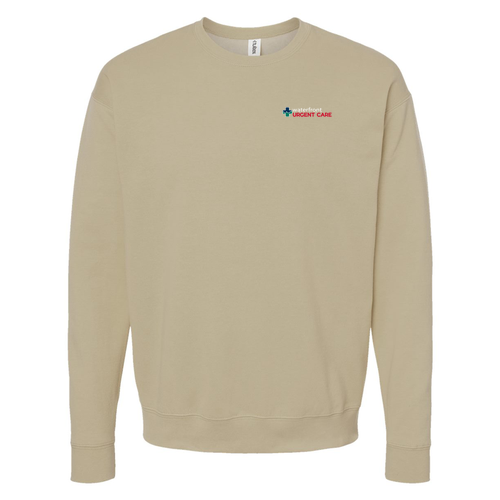 Tultex Fleece Crewneck Sweatshirt -- Sand