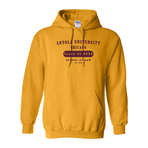 Class of 2026 Hoodie -- Gold