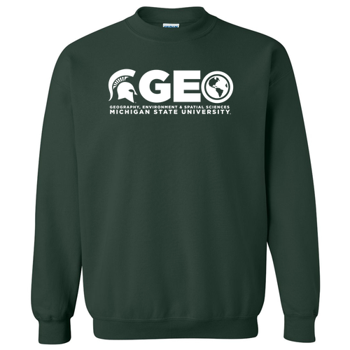 Gildan Heavy Blend Crew Neck Sweatshirt -- Forest Green