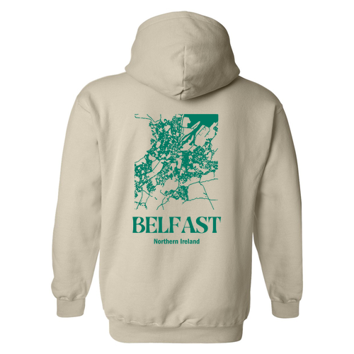 SHRS 2024 Belfast Design Hooded Sweatshirt -- Sand