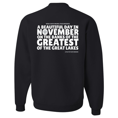 Jerzees 8 Oz., 50/50 Nublend Fleece Crew -- Black