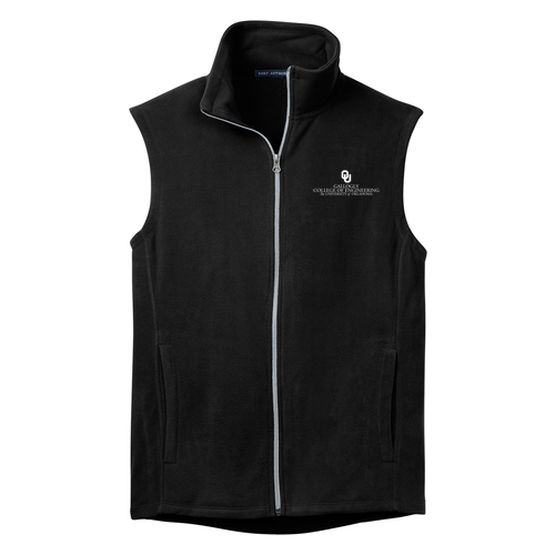 Port Authority Microfleece Vest -- Black