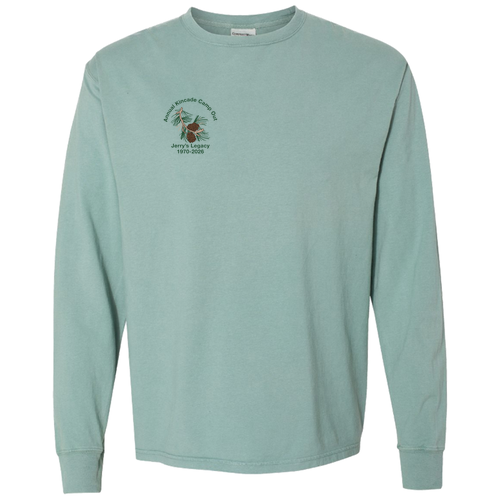 ComfortWash by Hanes Garment Dyed Long Sleeve T-Shirt -- Cypress Green