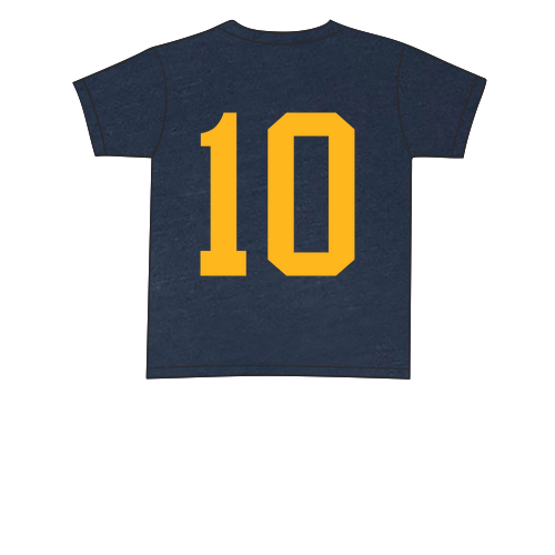 Bella Canvas Youth Triblend Jersey Short Sleeve Tee -- Navy TriBlend